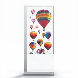 77'' OLED Transparent Totem